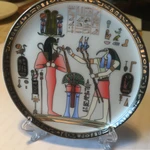 Фото №2 Тарелочка декоративная настольная. Египет.