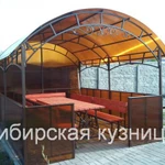 Фото №4 Беседки сварные и кованые для дачи, дома на заказ