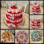 Фото №7 Букеты и композиции с конфетами и мягкими игрушками.