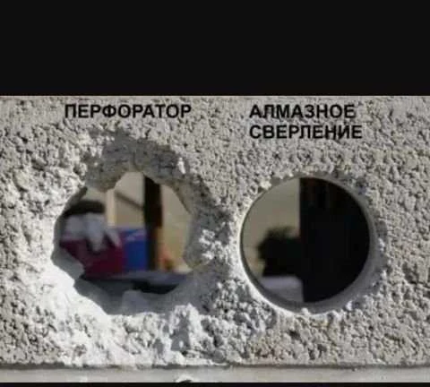 Фото Алмазное бурение