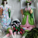 Фото №5 Весна ,ангел сада. Ручная работа ,кукла ,садовница