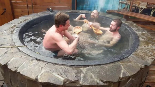 Фото Карпатский чугунный чан для бани