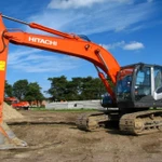 Услуги экскаватора гусеничного Hitachi 200