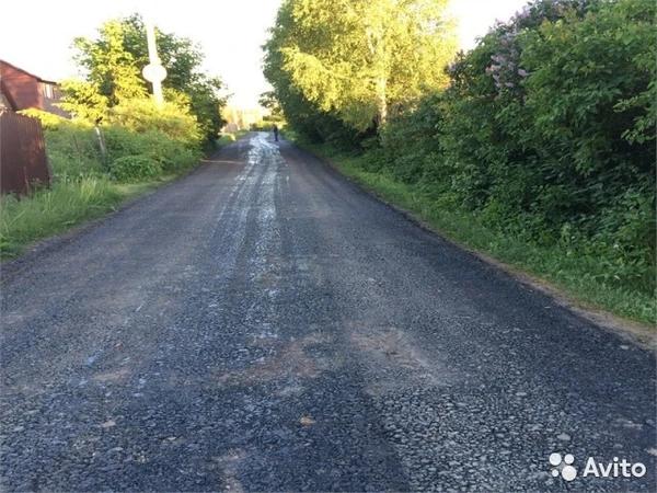 Фото Строим дачные дороги недорого из асфальтовой крошки 