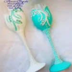 Фото №2 Свадебный набор (Ручная работа)