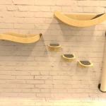 Фото №2 Настенный комплекс для кошек