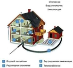 фото Монтаж отопления в загородном доме по Тверской области