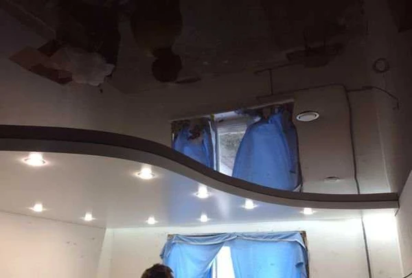 Фото Натяжные потолки