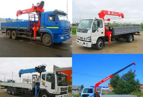 Фото Услуги манипулятора на базе - Камаз, Исузу, Daewoo