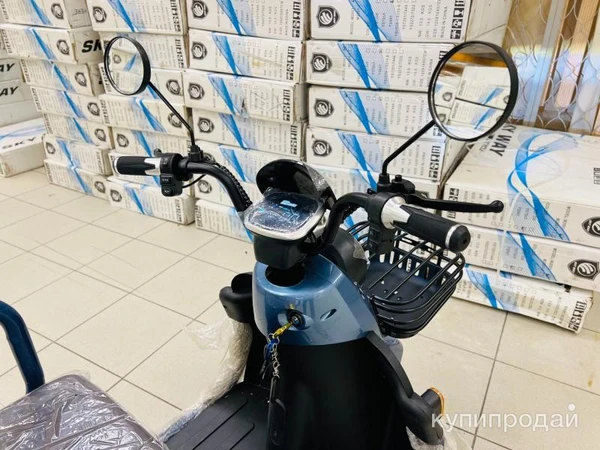 Фото Трехколесный электроскутер грузопассажирский TREX-54 T30 (1000w 48v 20Ah) новый