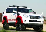 Фото №2 Расширители колесных арок Mud Jayson 30mm для Toyota Prado