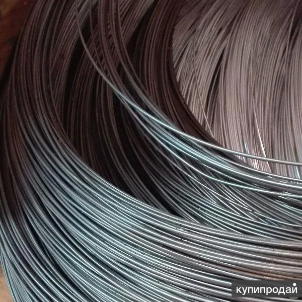 Фото Проволока пружинная D= 0,14-10 мм, Сталь: 70; 85; 75..., Маркировка: Б; А; Б-2…