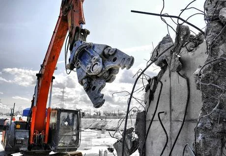 Фото Демонтаж железобетонных конструкций