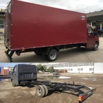 Фото №3 Удлинение газели 3302 33023, удлинить газель с еврофургоном