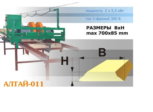 Фото Кромкообрезной станок Алтай
