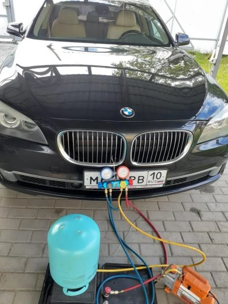 Фото Заправка авто кондиционера
