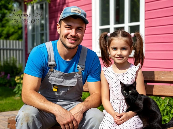 Фото Построим дачный домик для отдыха на даче Каркас-58