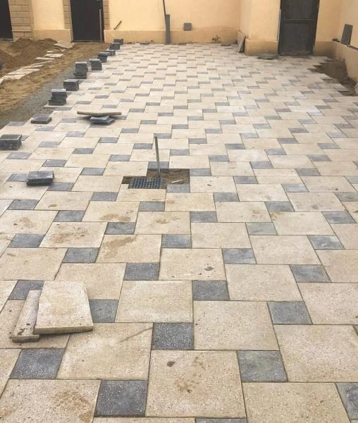 Фото Укладка тротуарной плитки 