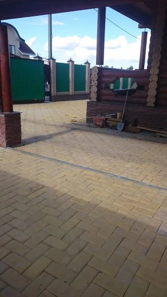 Фото Асфальтирование и укладка тротуарной плитки 