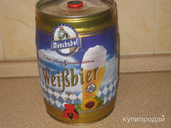 Фото 5 литров немецкого в бочонке