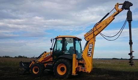 Фото Заказ, аренда ямобура JCB 3 CX