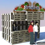 Фото №3 Ярмарочный домики эконом класса