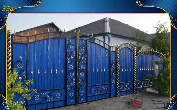 Фото Кашары ворота ковка сварка заборы навесы куприев