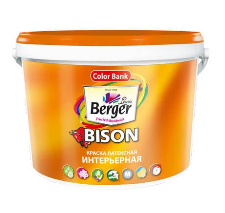 Фото Краска интерьерная Bison interior emulsion (Berger)