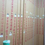 Фото №3 Бесплатная доставка*. Студийные бумажные фоны 2.7х10м. цвета в ассортименте.