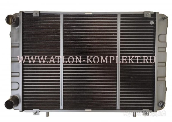 Фото Радиатор ГАЗель Бизнес УМЗ 4216 медный 3-рядный