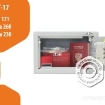 Фото №2 Небольшой сейф для дома Aiko Т-17