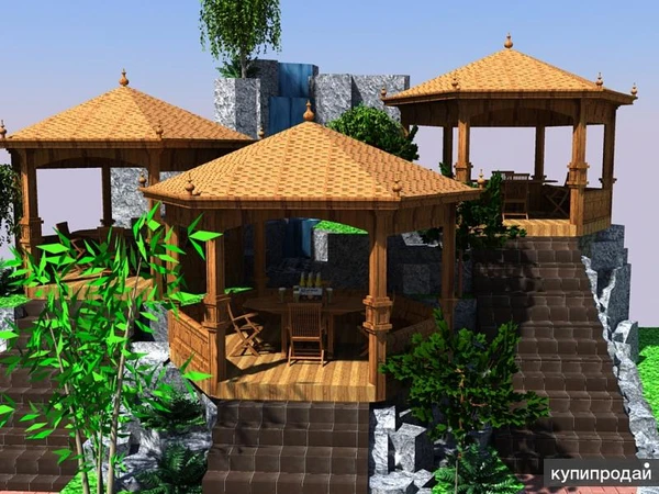 Фото Строительство каскадных баров и кафе