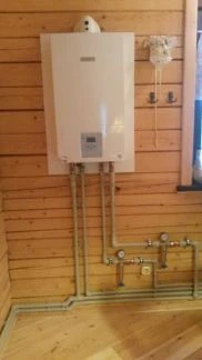 Фото Газовый котел bosch, protherm монтаж отопление
