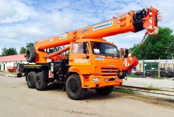 Фото Автокран вездеход 25 тонн