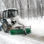 Услуги дорожной щётки МТЗ