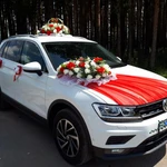 Аренда на свадьбу белоснежного VW ТIGUАN II 