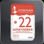 фото Шпатлевка гипсовая универсальная Forman 22 (25кг)