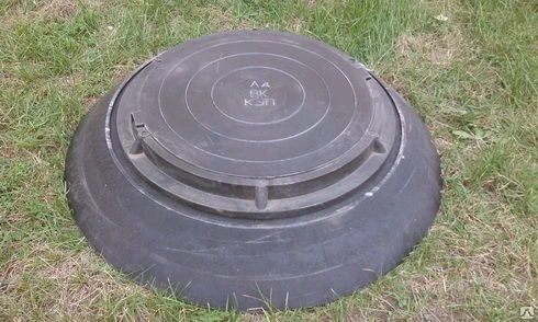 Фото Конус переходной канализационный песчанополимерный под люк