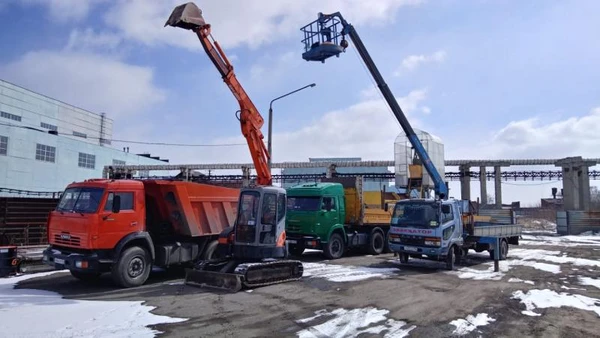 Фото Услуги экскаватора
