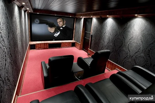 Фото VIP-кинотеатры для коттеджей. Под ключ. Новые.