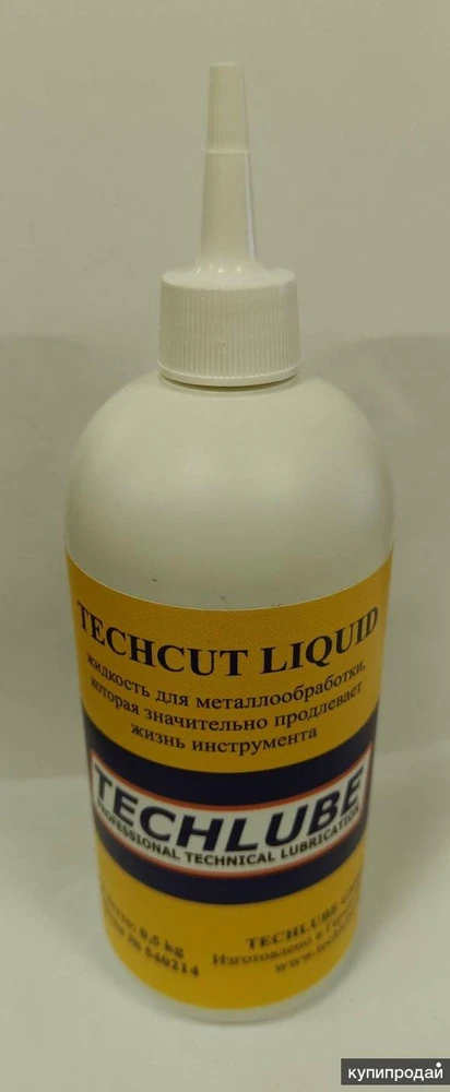 Фото TECHCUT LIQUID смазка для нарезания резьбы