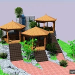 Фото №5 Строительство каскадных баров и кафе