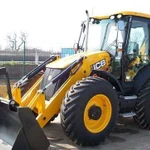 Экскаватор-погрузчик JCB. Гидромолот/ямобур