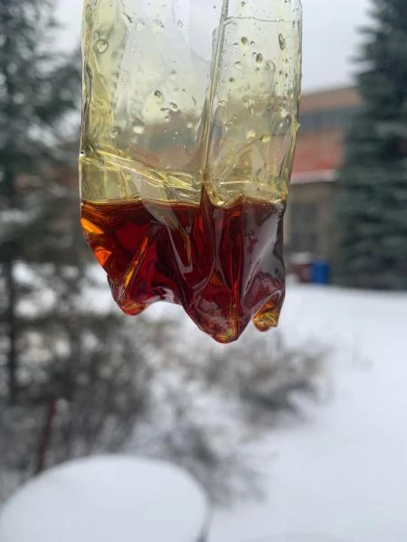 Фото Отработанное масло