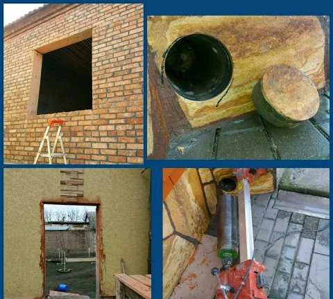 Фото Алмазное бурение алмазная резка стен