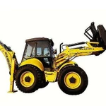 Услуги экскаватора-погрузчика New Holland LB115