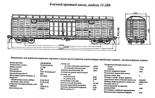 Фото Вагон 11-280