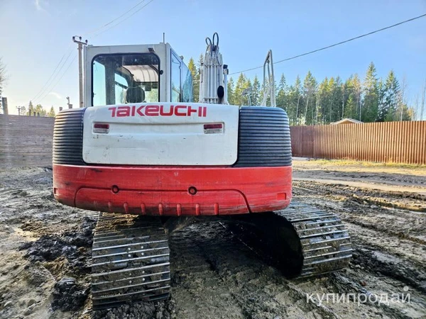 Фото Японский экскаватор габаритный б/у Takeuchi 14 тонн