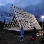 фото А фрейм домокомплект (каркас) А-фрейм(A-frame) 6*8