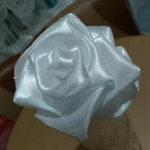 Фото №7 Розы и букеты роз из атласных лент